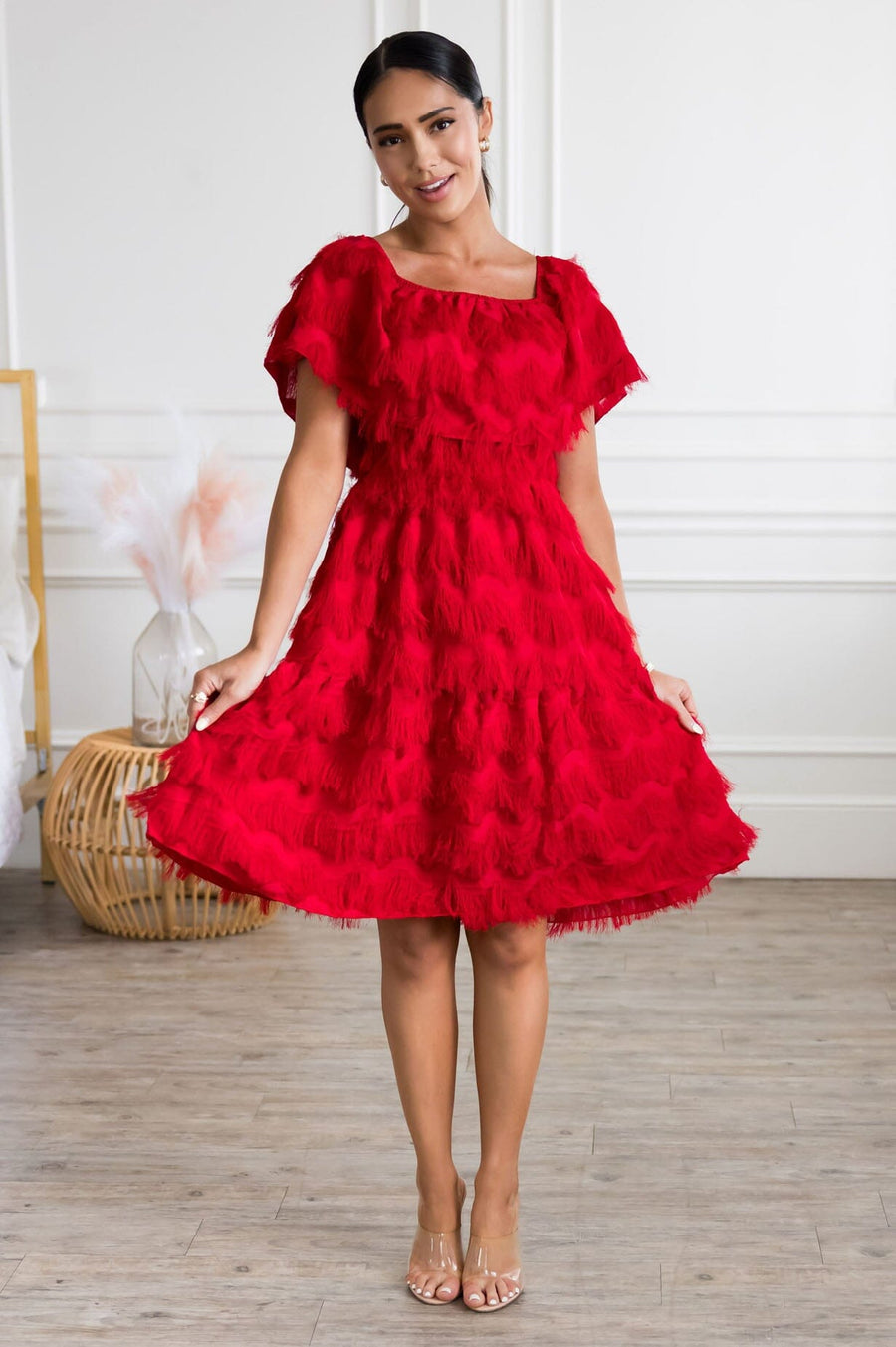 Shop Modest Dresses for Women Conservative Clothing Tagged Red