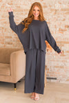 Cozy Up Modest Lounge Pants Tops vendor-unknown