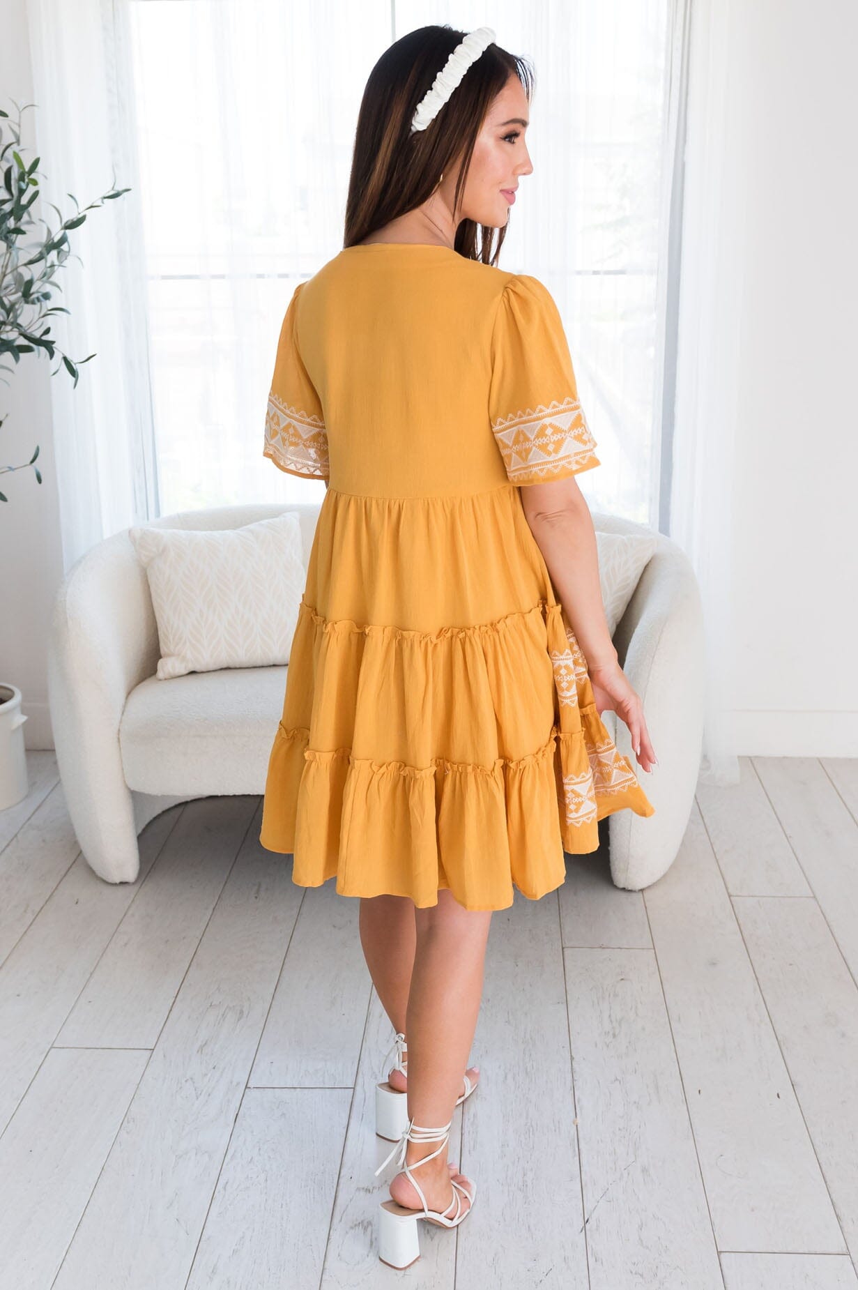 Petite Yellow Dresses