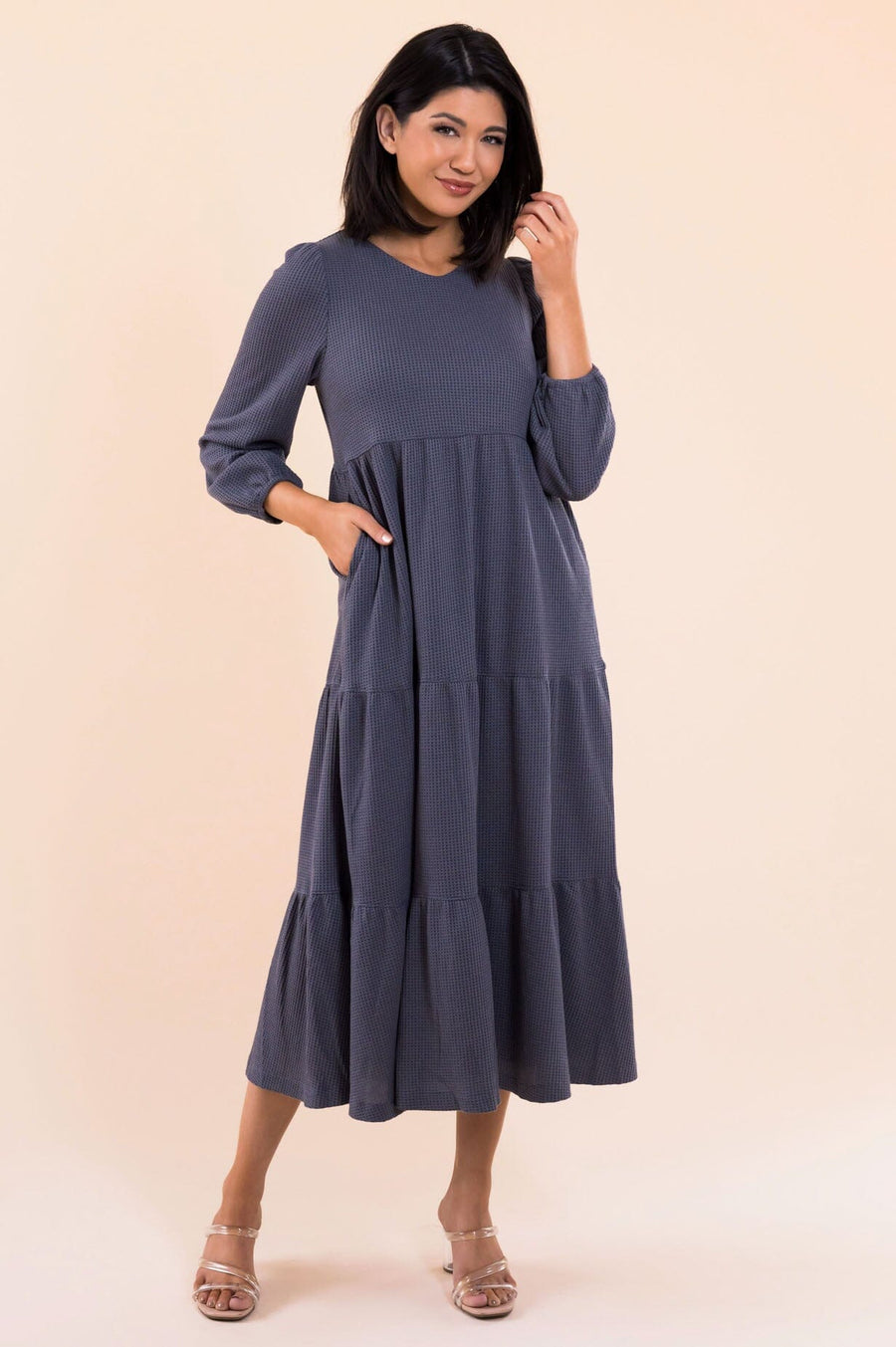 The Sophi Modest Gauze Dress - NeeSee's Dresses