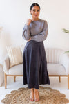 Smooth As Velvet Cord Skirt Skirts vendor-unknown 