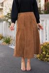 Rich In Love Corduroy Skirt Modest Dresses vendor-unknown