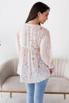 Romantic Getaway Floral Blouse NeeSee's Dresses