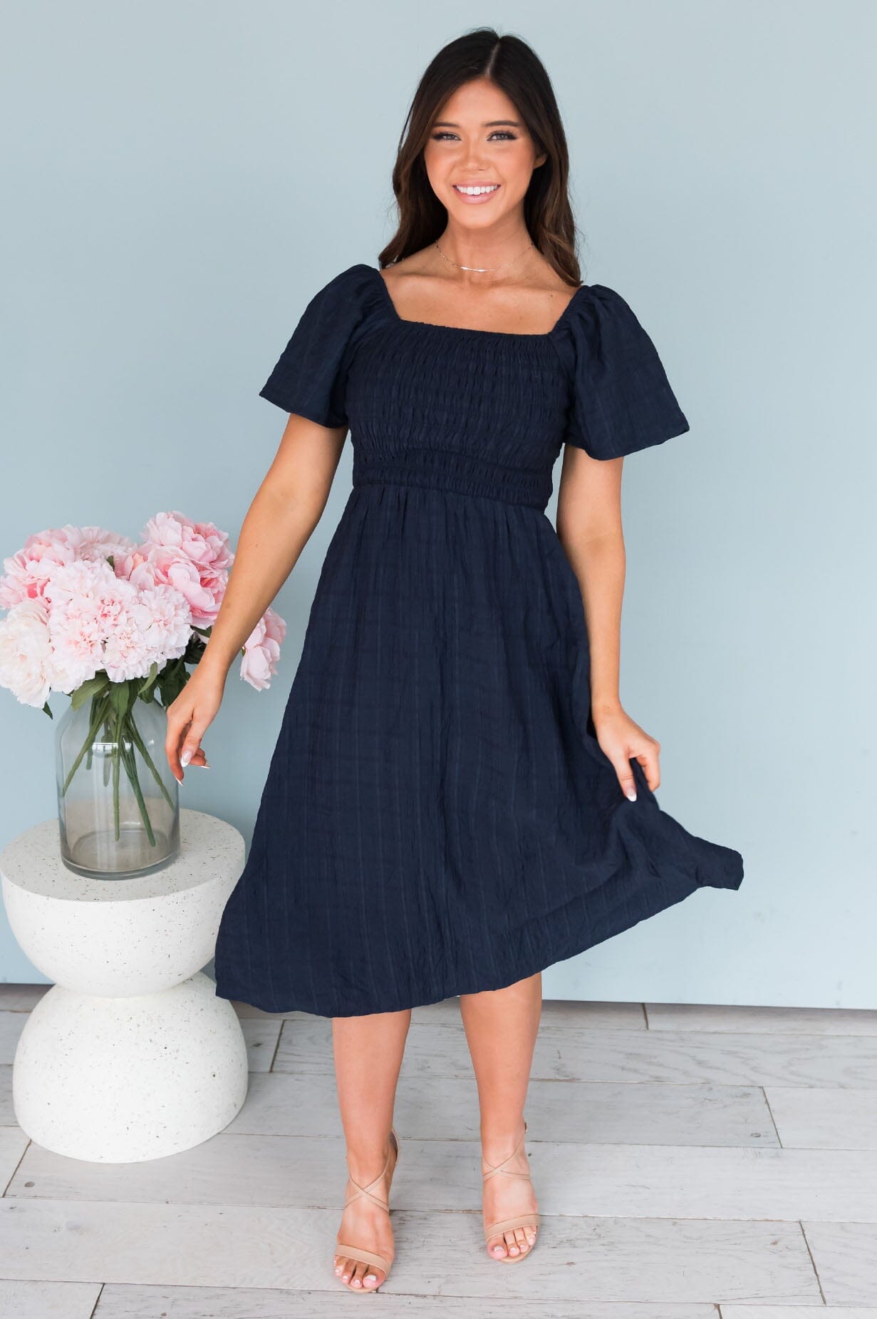 The Sophi Modest Gauze Dress - NeeSee's Dresses