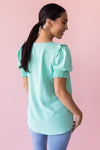 Feeling The Sunshine Puff Sleeve Blouse NeeSee's Dresses