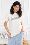 American Dreams Graphic Tee Modest Dresses vendor-unknown