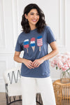 Picnic Party Graphic Tee Modest Dresses vendor-unknown