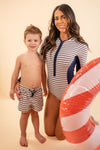 Little Sail Away Swim Trunks Modest Dresses vendor-unknown