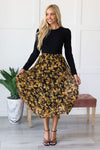 Style & Grace Pleated Skirt Modest Dresses vendor-unknown 