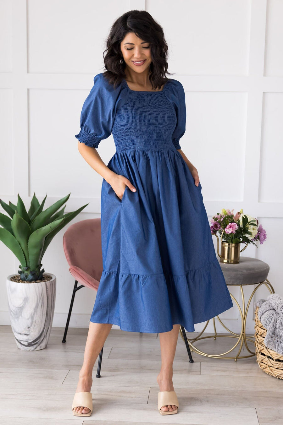 Shop Modest Dresses for Women  Conservative Clothing Tagged Blue