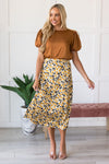 Always Included Floral Skirt Skirts vendor-unknown