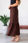 Promised High Waist Maxi Skirt Modest Dresses vendor-unknown