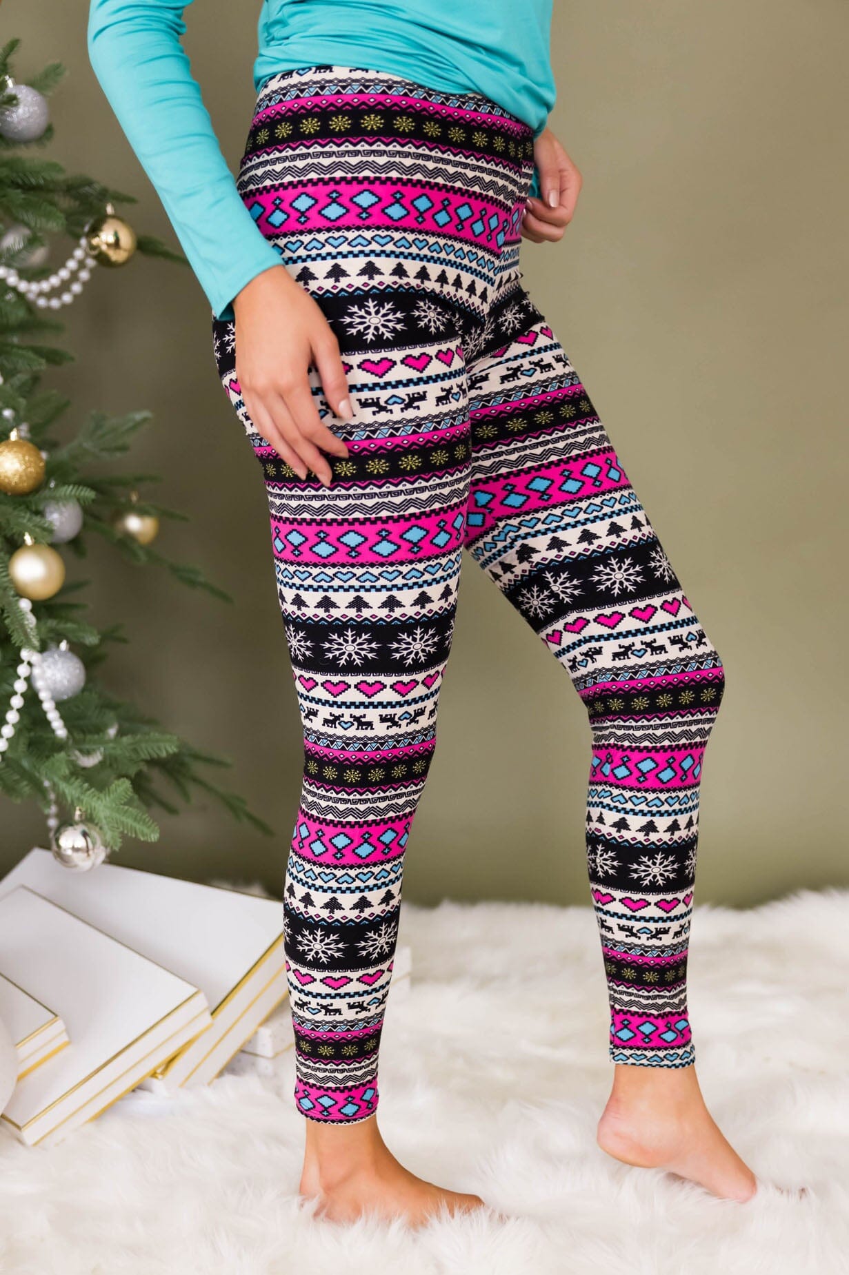 Christmas Tree Leggings: Women's Christmas Outfits | FIERCEPULSE
