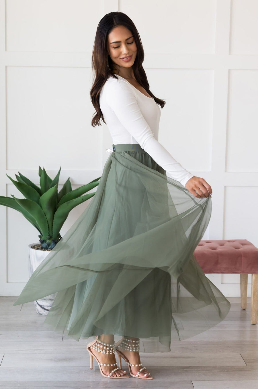 Steal The Day Tulle Skirt