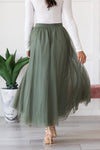 Steal The Day Tulle Skirt Modest Dresses vendor-unknown