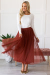 Steal The Day Tulle Skirt Modest Dresses vendor-unknown 