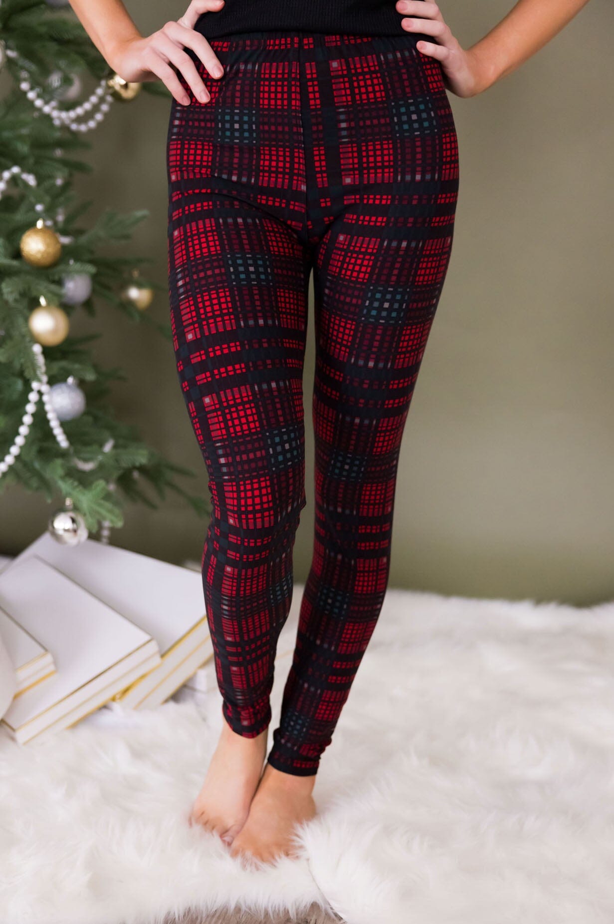 Winter Spice Holiday Legging - Red/combo | Fashion Nova, Leggings | Fashion  Nova