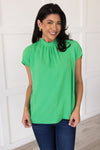 Heart & Humility Tie Back Blouse Tops vendor-unknown