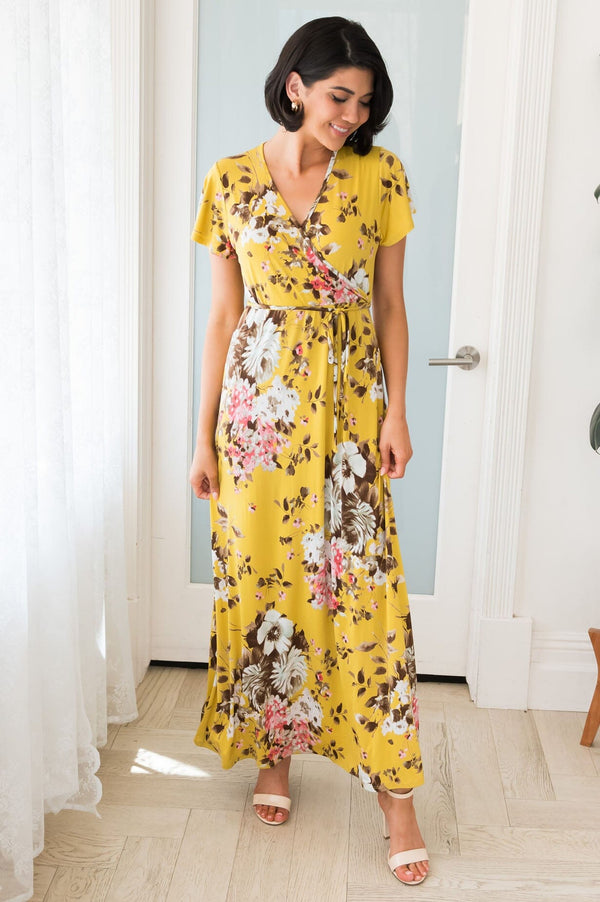 The Gena Modest Maxi Dress