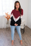 Cozy Afternoon Modest Sweater Tops vendor-unknown