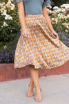 Whirling Away Silk Skirt Modest Dresses vendor-unknown