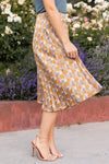 Whirling Away Silk Skirt Modest Dresses vendor-unknown