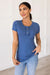 Casual Adventurer Modest Henley Top