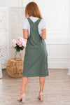 The Elles Modest Overall Dress Modest Dresses vendor-unknown