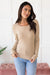 Hopeful Love Ribbed Top