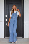 The River Denim Overalls Modest Dresses vendor-unknown