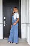 The River Denim Overalls Modest Dresses vendor-unknown