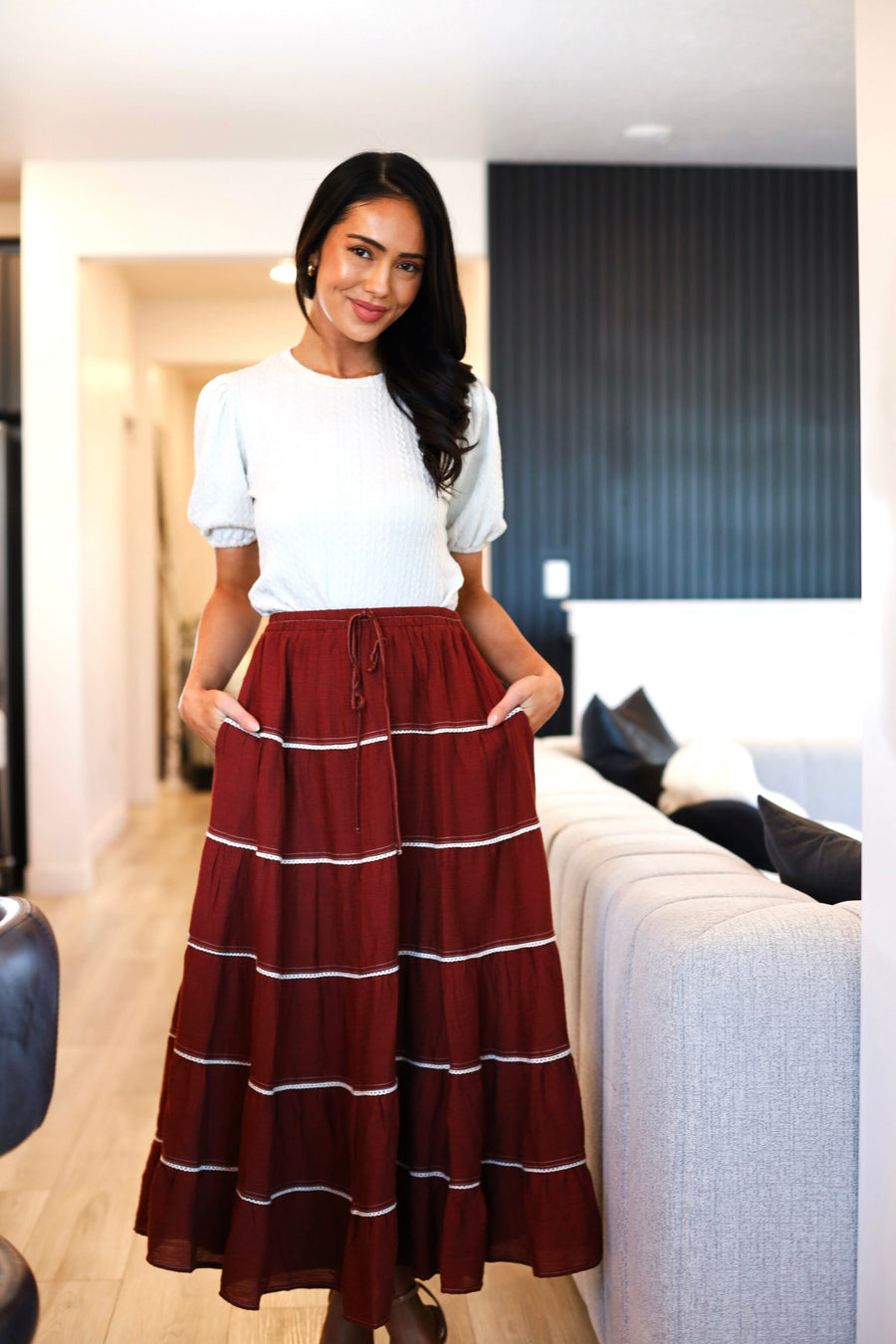 Heart Of Light Tiered Skirt