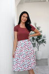 Beautiful Blooms Modest Slip Skirt