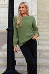 Leaves Are Falling Chunky Sweater Modest Dresses vendor-unknown 