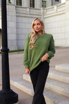 Leaves Are Falling Chunky Sweater Modest Dresses vendor-unknown