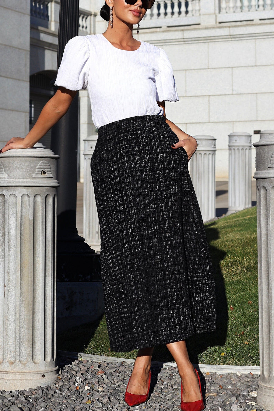 Steal My Heart A-Line Skirt