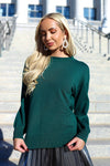 Chill Time Slouchy Sweater Tops vendor-unknown