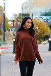 Meet Me In The Mountains Modest Sweater Tops vendor-unknown 