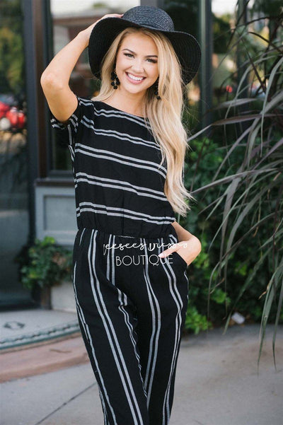 Cute striped jumpsuits online