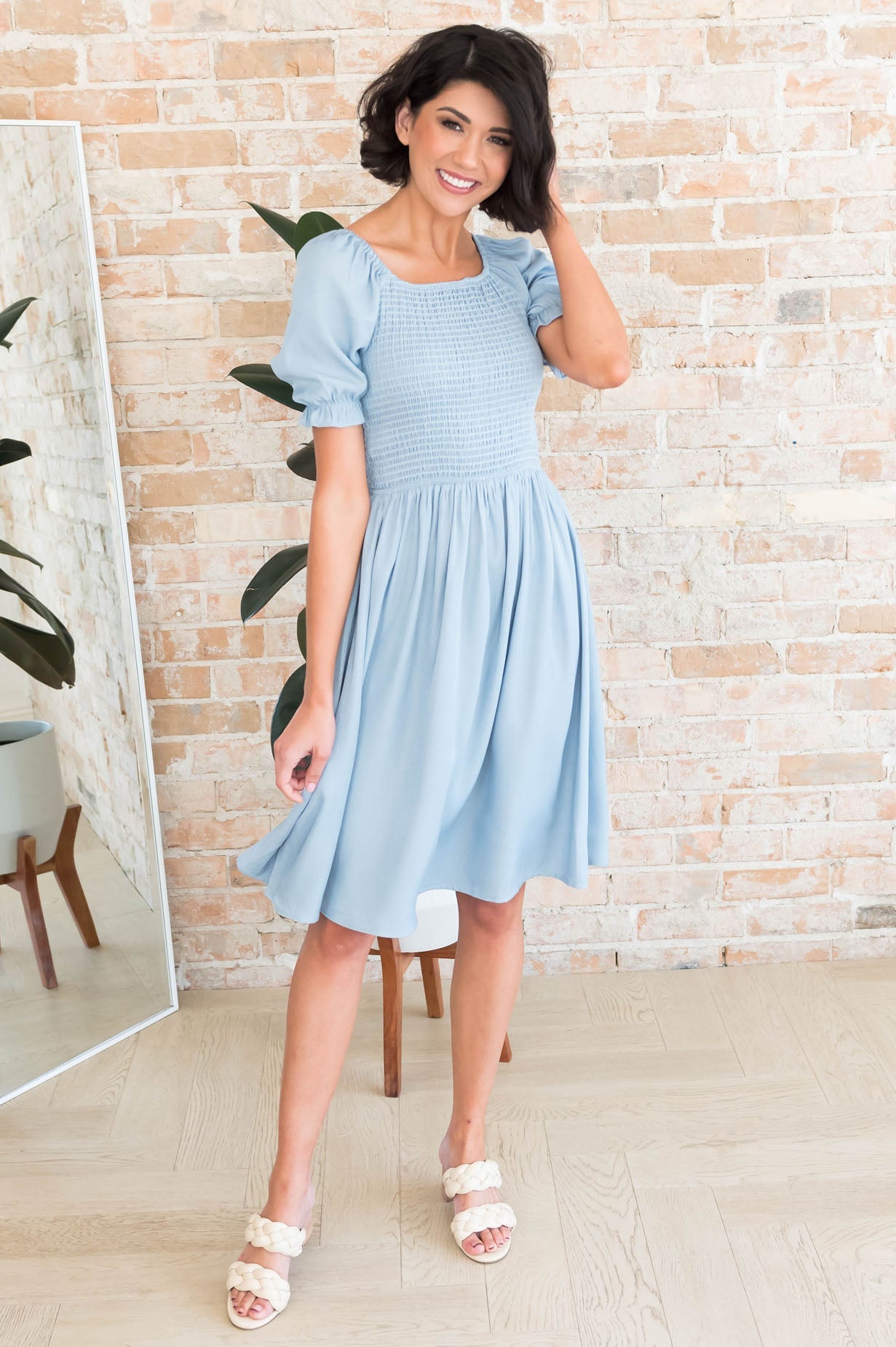 Downtown Memories Dress-Periwinkle In 2023 Flowy Summer, 54% OFF