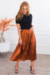 Under The Limelight Modest Pleat Skirt NeeSee's Dresses