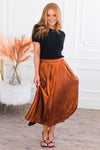 Under The Limelight Modest Pleat Skirt NeeSee's Dresses