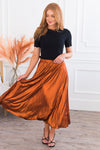 Under The Limelight Modest Pleat Skirt NeeSee's Dresses