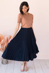 You Say I Am Loved Modest Pleat Skirt NeeSee's Dresses