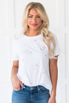 Floral Bliss Embroidered Modest Blouse Tops vendor-unknown