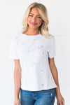 Floral Bliss Embroidered Modest Blouse Tops vendor-unknown