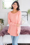 Chill Vibe Modest Sweater Tops vendor-unknown