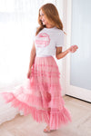 It's All About The Frill Modest Tulle Skirt Skirts vendor-unknown