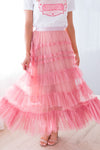 It's All About The Frill Modest Tulle Skirt Skirts vendor-unknown