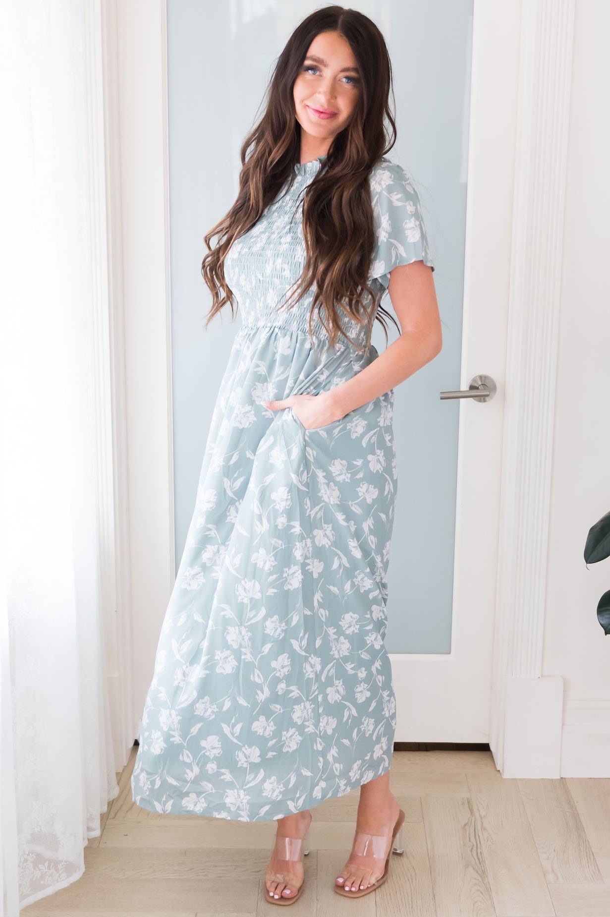 The Sophi Modest Gauze Dress - NeeSee's Dresses